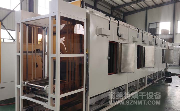 電動(dòng)汽車(chē)電控的冷卻10米固化隧道爐