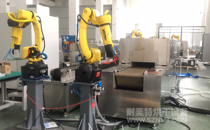 NMT-ZP-108 疫苗玻璃瓶小型預熱加固化自動裝配線(蘇州?？松?